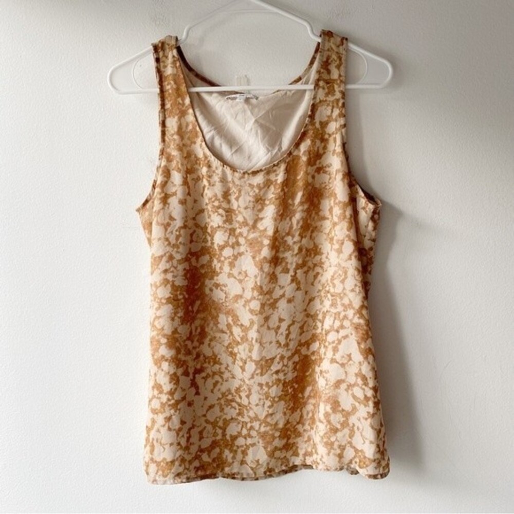 gap abstract print double layer tank
